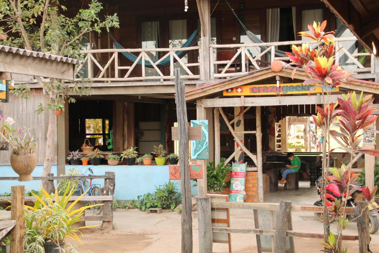 Crazygecko Hotel Don Det Exterior photo